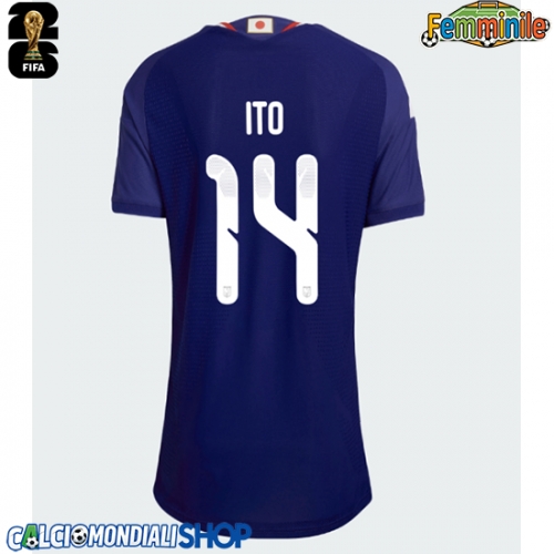 Maglie da calcio Giappone Junya Ito #14 Prima Maglia Femminile Mondiali 2026  Manica Corta